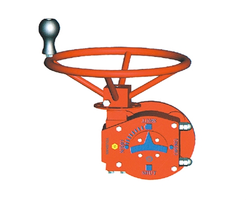 WQT系列部分回转型阀门手动装置