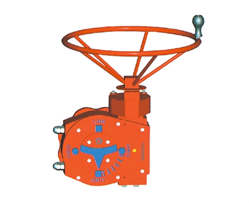 WQT系列部分回转型阀门手动装置